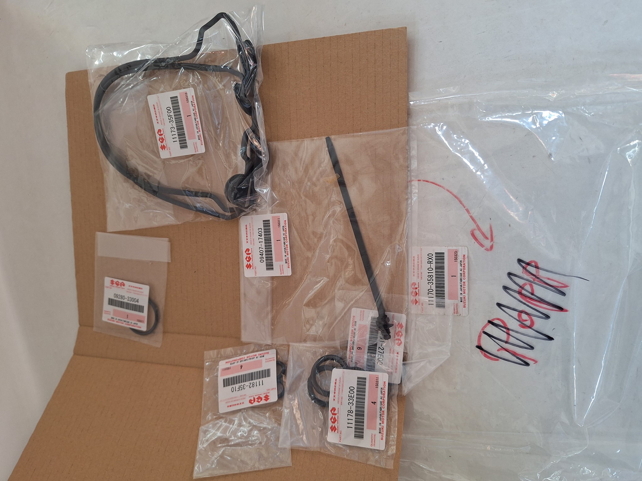 Picture of SUZUKI  DICHTUNG  11170-35810-RXO